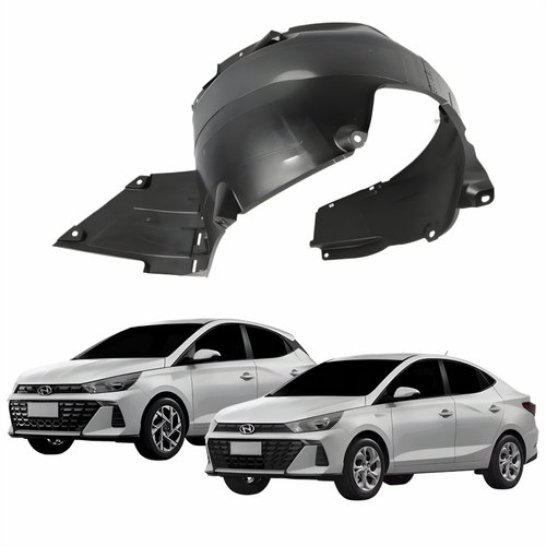 Parabarro Dianteiro Hyundai Hb20 Hb20s 2023 2024 Lado Esquerdo Motorista