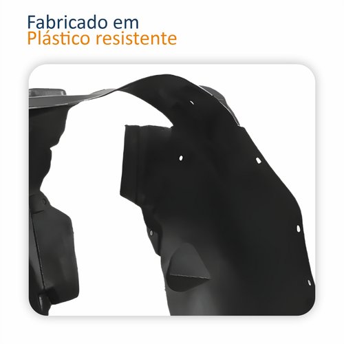 Parabarro Dianteiro Jeep Compass 2017 2018 2019 2020 2021 Lado Esquerdo Motorista