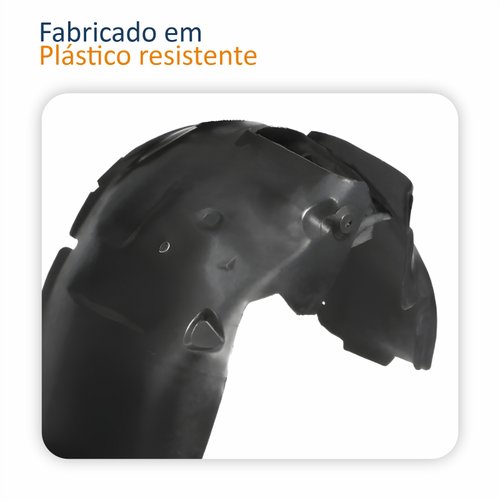 Parabarro Dianteiro Peugeot 206 1998 Até 2012 Lado Esquerdo Motorista