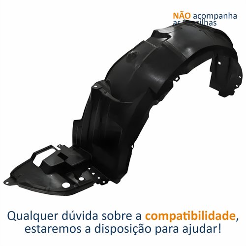 Parabarro Dianteiro Toyota Corolla 2015 2016 2017 2018 2019 Lado Esquerdo Motorista