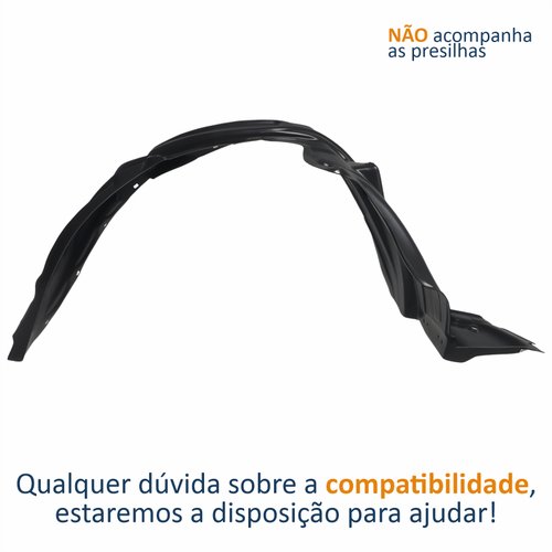 Parabarro Dianteiro Toyota Hilux Sw4 2012 2013 2014 2015 Lado Esquerdo Motorista