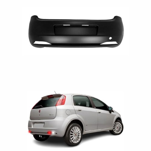 Parachoque Traseiro Fiat Punto 2007 Até 2012