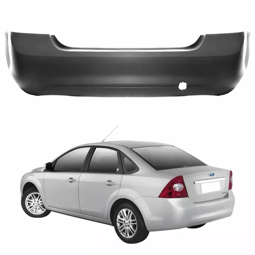 Para-choque Traseiro Ford Focus Sedan 2013 2014 2015