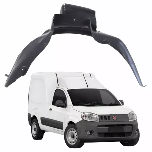 Parabarro Dianteiro Fiat Fiorino 2011 Até 2016 Lado Direito Passageiro