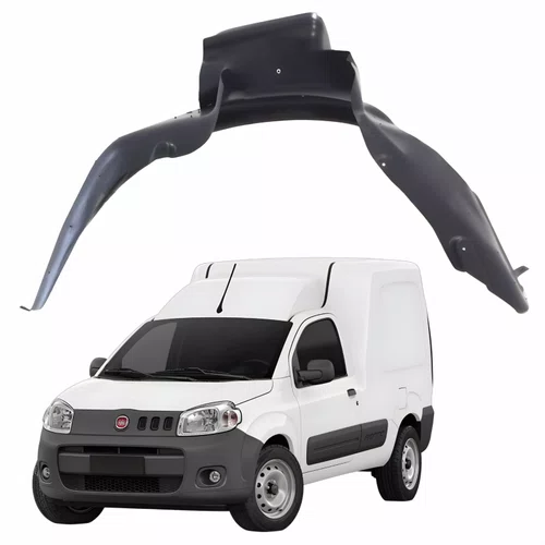 Parabarro Dianteiro Fiat Fiorino 2011 Até 2016 Lado Esquerdo Motorista