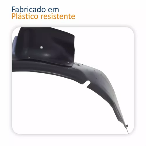 Parabarro Dianteiro Fiat Fiorino 2011 Até 2016 Lado Esquerdo Motorista