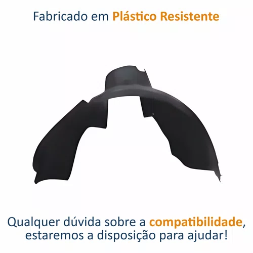 Parabarro Dianteiro Fiat Palio Way 2013 Até 2017 Lado Direito Passageiro