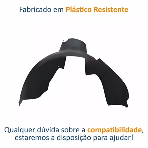 Parabarro Dianteiro Fiat Palio Way 2013 Até 2017 Lado Esquerdo Motorista