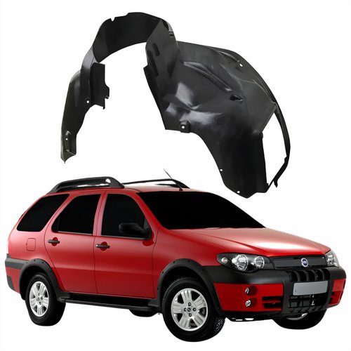 Parabarro Dianteiro Fiat Palio Weekend Adventure 2001 Até 2008 Lado Direito Passageiro