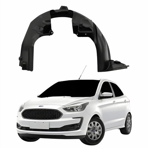 Parabarro Dianteiro Ford Ka 2015 Até 2023 Lado Esquerdo Motorista
