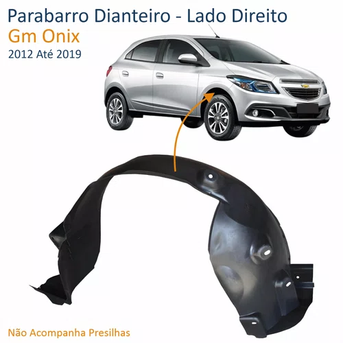 Parabarro Dianteiro Gm Onix 2012 Até 2019 Lado Direito Passageiro