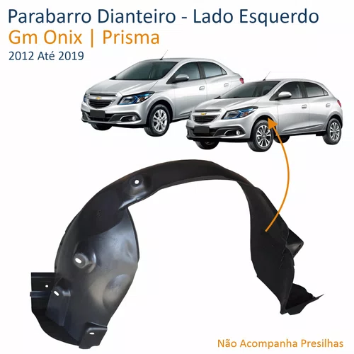 Parabarro Dianteiro Gm Onix Prisma 2012 Até 2019 Lado Esquerdo Motorista