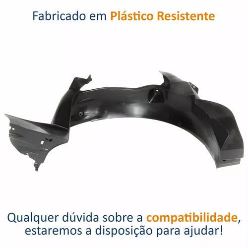 Parabarro Dianteiro Gm Prisma 2012 Até 2019 Lado Esquerdo Motorista