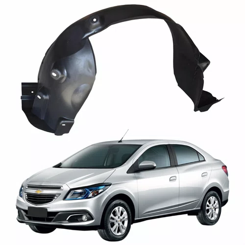 Parabarro Dianteiro Gm Prisma 2012 Até 2019 Lado Esquerdo Motorista