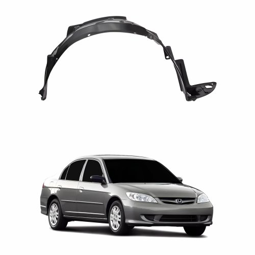 Parabarro Dianteiro Honda Civic 2004 2005 2006 Lado Direito Passageiro