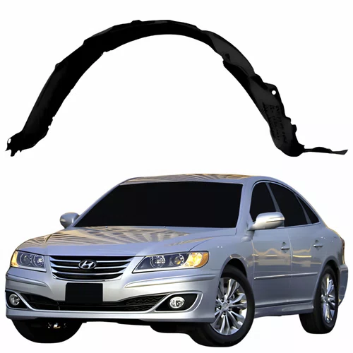 Parabarro Dianteiro Hyundai Azera 2009 Até 2011 Lado Esquerdo Motorista