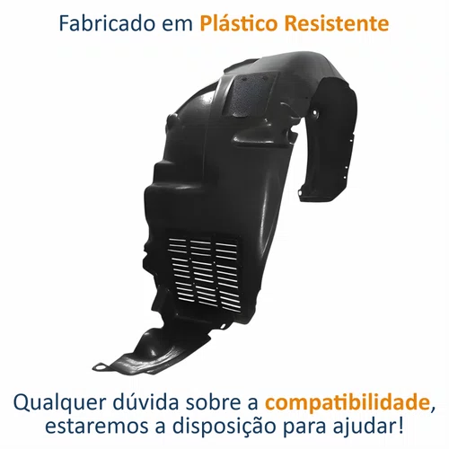 Parabarro Dianteiro Hyundai Azera 2009 Até 2011 Lado Esquerdo Motorista
