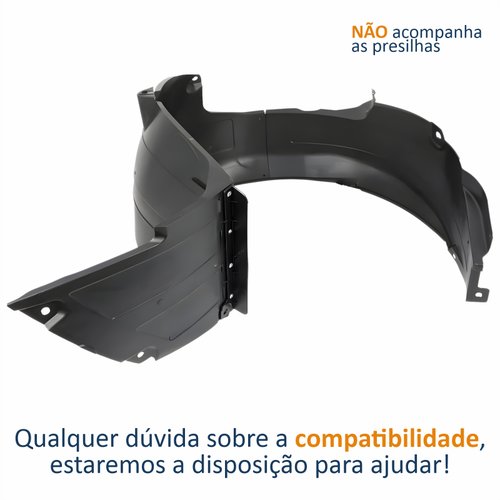 Parabarro Dianteiro Hyundai Hb20 2023 2024 Lado Esquerdo Motorista