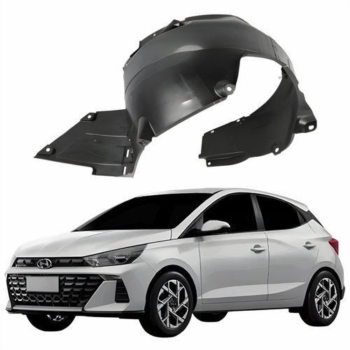 Parabarro Dianteiro Hyundai Hb20 2023 2024 Lado Esquerdo Motorista