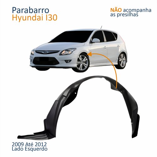 Para-Barro Dianteiro Hyundai I30 2009 2010 2011 2012 Lado Esquerdo Motorista