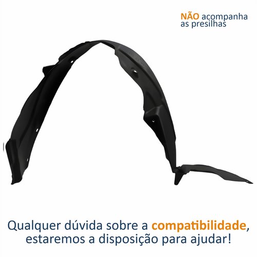 Para-Barro Dianteiro Hyundai I30 2009 2010 2011 2012 Lado Esquerdo Motorista