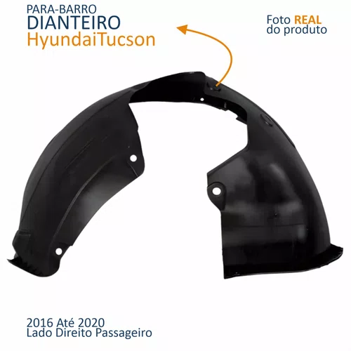 Parabarro Dianteiro Hyundai Tucson 2016 2017 2018 2019 2020 Lado Direito Passageiro