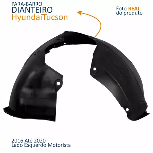 Parabarro Dianteiro Hyundai Tucson 2016 2017 2018 2019 2020 Lado Esquerdo Motorista