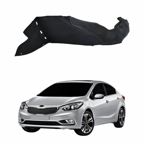 Parabarro Dianteiro Kia Cerato 2013 2014 2015 2016 Lado Esquerdo Motorista
