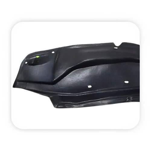 Para-Barro Dianteiro Mitsubishi L-200 Triton 2007 2008 2009 2010 2011 2012 2013 2014 2015 Lado Esquerdo Motorista