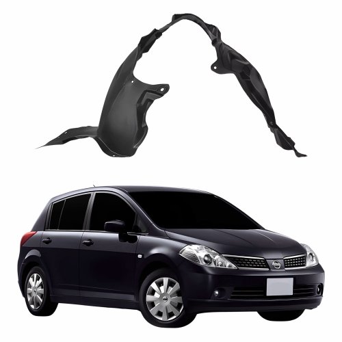 Parabarro Dianteiro Nissan Tiida 2007 Até 2013 Lado Direito Passageiro