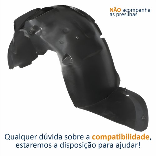 Parabarro Dianteiro Peugeot 206 1998 Até 2012 Lado Direito Passageiro