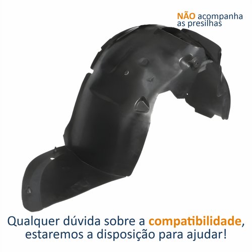 Parabarro Dianteiro Peugeot 206 1998 Até 2012 Lado Esquerdo Motorista
