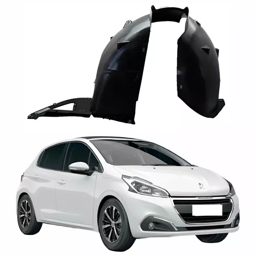 Parabarro Dianteiro Peugeot 208 2013 Até 2019 Lado Direito Passageiro