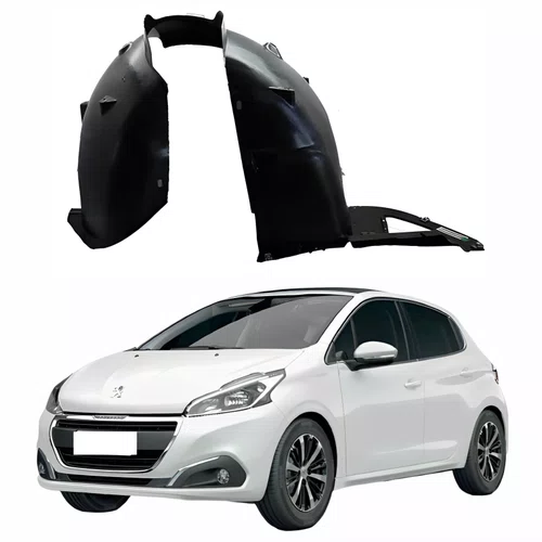Parabarro Dianteiro Peugeot 208 2013 Até 2019 Lado Esquerdo Motorista