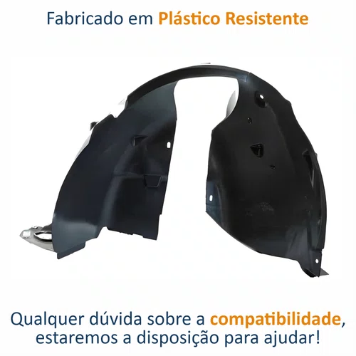 Parabarro Dianteiro Peugeot 208 2013 Até 2019 Lado Esquerdo Motorista