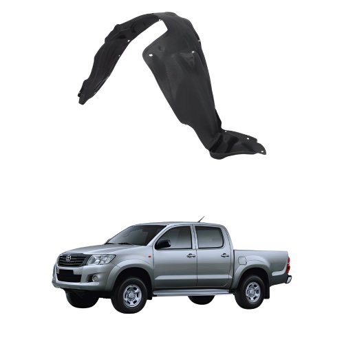 Parabarro Dianteiro Toyota Hilux Srv 2012 2013 2014 2015 Lado Esquerdo Motorista