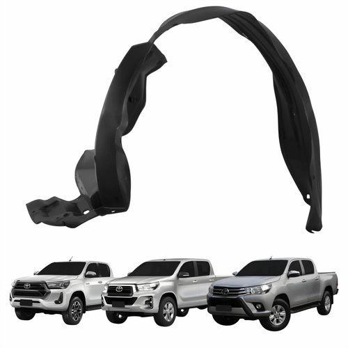 Parabarro Dianteiro Toyota Hilux Srv 4x2 2016 Até 2023 Lado Esquerdo Motorista
