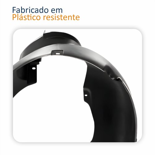 Parabarro Dianteiro Vw CrossFox Fox SpaceFox 2011 Até 2019 Lado Direito Passageiro