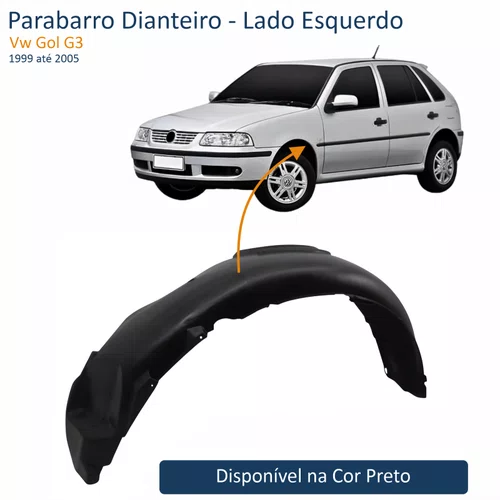 Parabarro Dianteiro Vw Gol G3 1999 até 2005 Lado Esquerdo Motorista