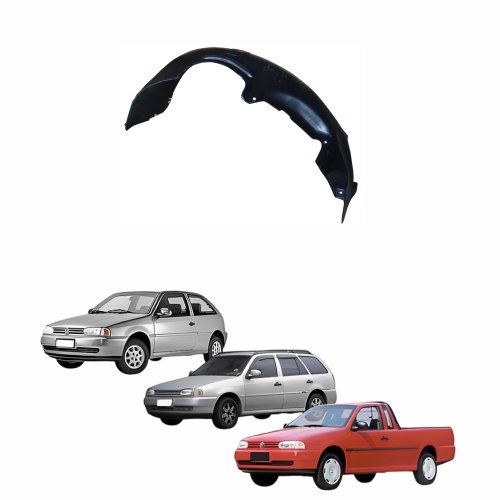 Parabarro Dianteiro Vw Gol Parati Saveiro G2 1995 1996 1997 1998 1999 Lado Esquerdo Motorista