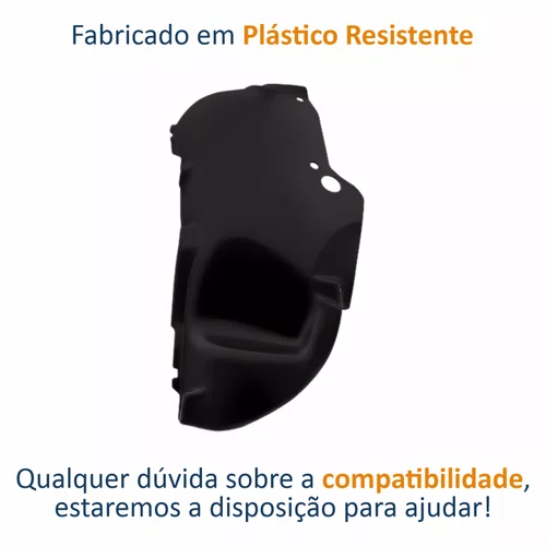 Parabarro Dianteiro Vw Gol Parati Saveiro G3 1999 até 2005 Gol Parati Saveiro G4 2005 até 2014 Lado Direito Passageiro
