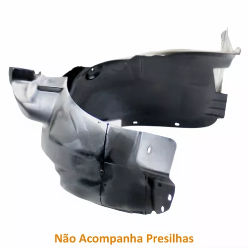 Para-Barro Dianteiro Volkswagen Gol Voyage Saveiro G5 G6 G7 Lado Esquerdo Motorista