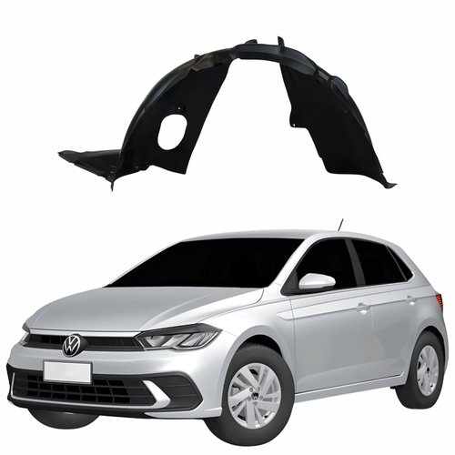 Parabarro Dianteiro Vw Polo 2023 2024 Lado Esquerdo Motorista Original