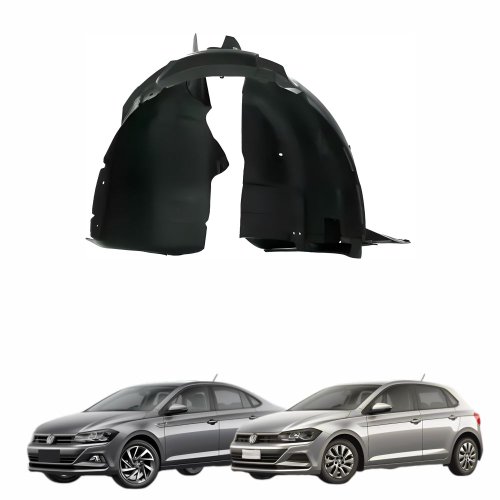 Parabarro Dianteiro Vw Polo Virtus 2017 Até 2022 Lado Esquerdo Motorista