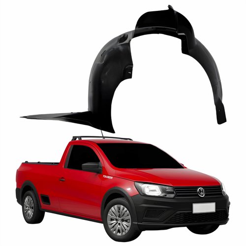 Parabarro Dianteiro Vw Saveiro G8 2019 2020 2021 2022 2023 Lado Direito Passageiro