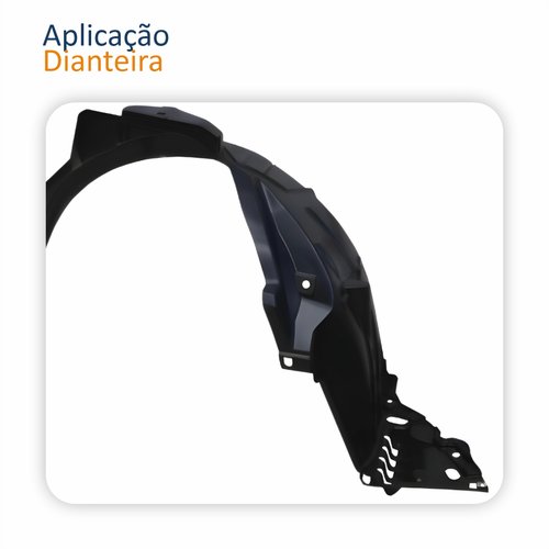 Parabarro Dianteiro Honda Fit 2003 Até 2008 Lado Direito Passageiro