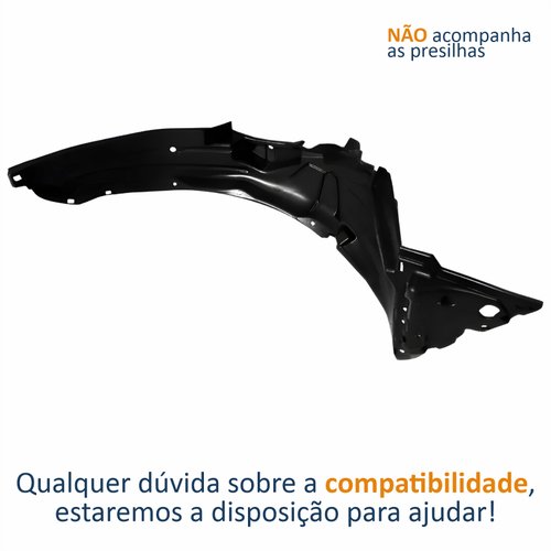 Parabarro Dianteiro Honda Fit 2003 Até 2008 Lado Esquerdo Motorista