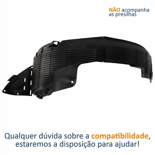 Parabarro Dianteiro Hyundai Hb20 2012 Até 2019 Lado Esquerdo Motorista