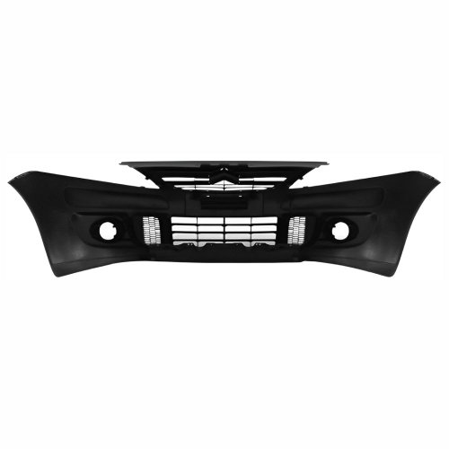 Parachoque Dianteiro Citroen C3 2008 2009 2010 2011 2012 Liso com Furo