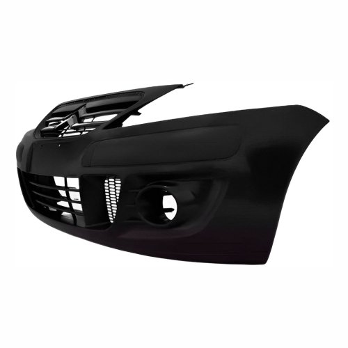 Parachoque Dianteiro Citroen C3 2008 2009 2010 2011 2012 Liso com Furo